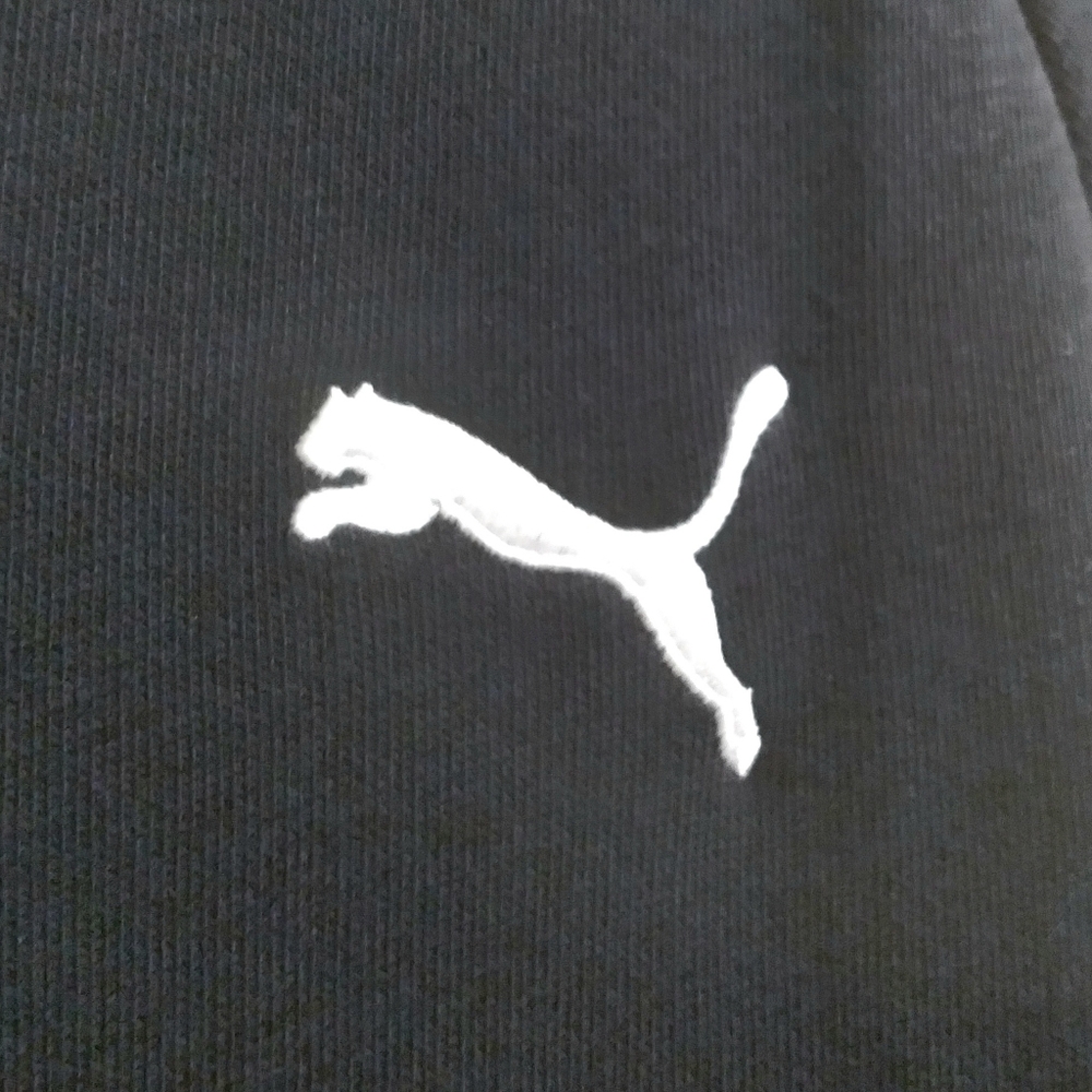 Puma Black and White Chunky Track Bomber Jacket - Picture 3 of 7